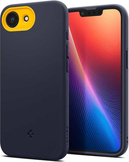 Spigen Nano Pop (MagFit) Back Cover Σιλικόνης 0.3mm Navy Μπλε (iPhone 17e / 16e) ACS09154