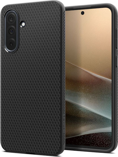 Spigen Liquid Air Back Cover Σιλικόνης 0.3mm Matte Black (Galaxy A36) ACS09199