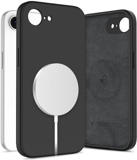 Tech-Protect Liquid Back Cover Σιλικόνης Μαύρο (Apple iPhone 16e)