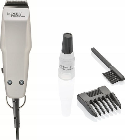 Moser Primat Mini Κουρευτική Μηχανή Ρεύματος Γκρι 1411-0051