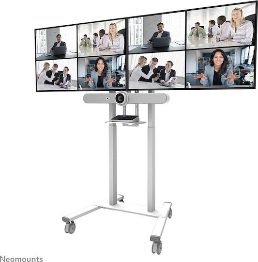 Neomounts ADM-875WH2 Βάση Τηλεόρασης Δαπέδου Λευκό