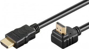 Goobay HDMI 2.0 Cable HDMI male - HDMI male 2m Μαύρο 61296