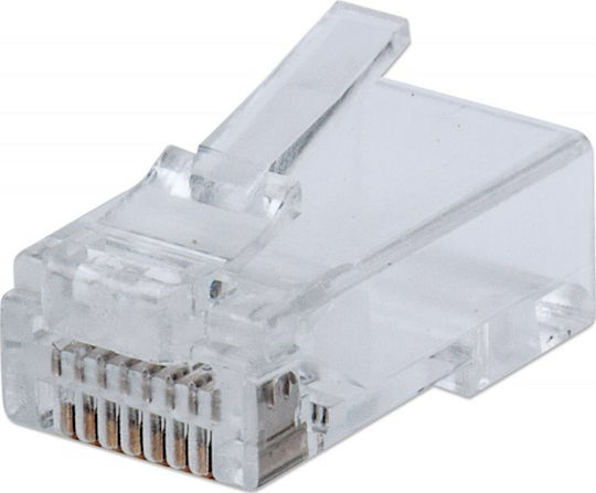 Βύσμα Rj45 Cat6 Utp Διέλευσης 100 Τεμ