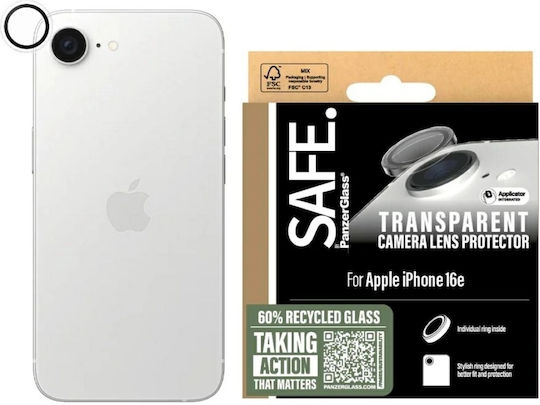 PanzerGlass Rings Προστασία Κάμερας Tempered Glass Διάφανο για το iPhone 16e SARRITRG29845