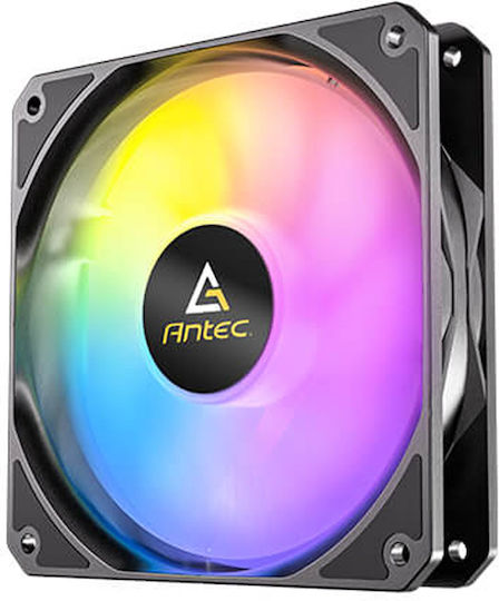 Antec P12 Case Fan 120mm με ARGB Φωτισμό και Σύνδεση 3-Pin / 4-Pin PWM