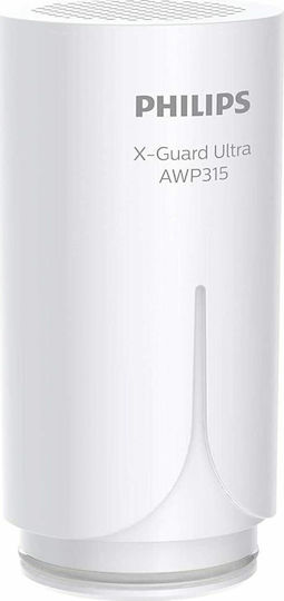 Philips Ανταλλακτικό Φίλτρο Νερού για Βρύση από Ενεργό Άνθρακα X-guard 0.1 μm AWP315/10