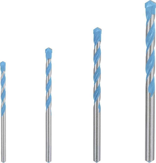 Bosch Expert Cyl-9 Σετ 4 Τρυπάνια με Κυλινδρικό Στέλεχος 2608900646
