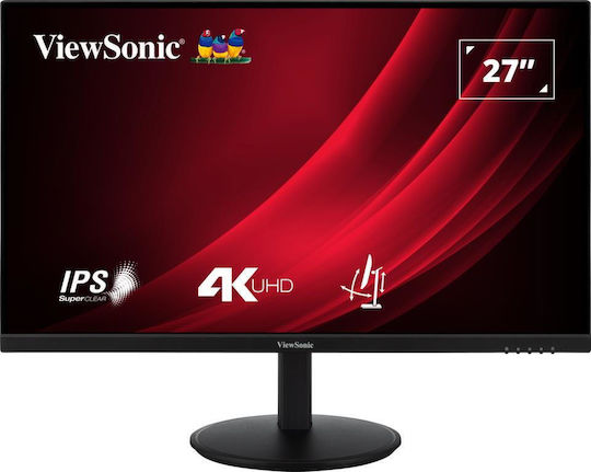 Viewsonic VG2708-4K IPS HDR Monitor 27" 4K 3840x2160 με Χρόνο Απόκρισης 4ms GTG