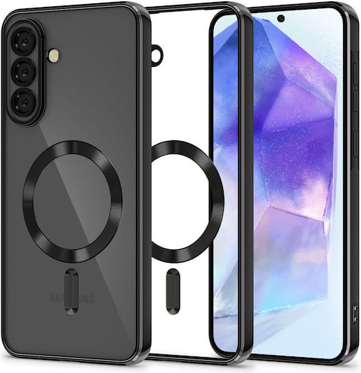 Tech-Protect Magflex Back Cover Σιλικόνης / Πλαστικό Μαύρο (Galaxy A56) TPMFSAMA56SB