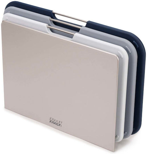 Joseph Joseph Σετ Επιφάνεια Κοπής Ξύλινη Γκρι 32x22cm 3τμχ