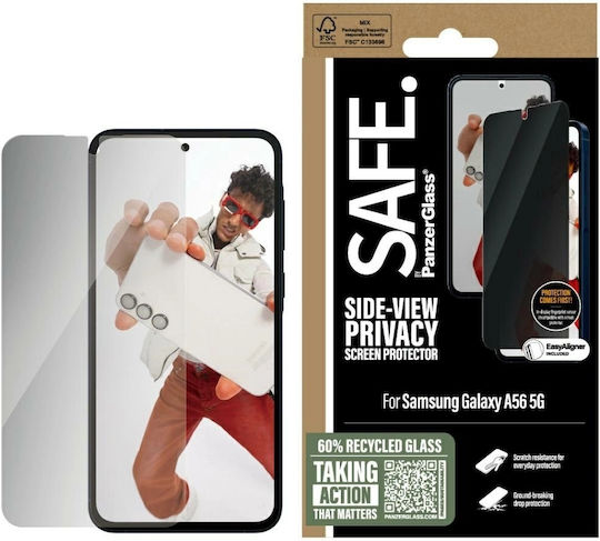 PanzerGlass Ultra-Wide Fit Privacy Tempered Glass (Galaxy A56) SARPUWFG38380