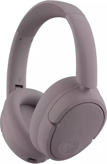 Jlab Jbuds Lux Ασύρματα / Ενσύρματα Over Ear Ακουστικά με 70 ώρες Λειτουργίας και Quick Charge Mauve