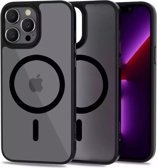 Tech-Protect Magmat MagSafe Back Cover Πλαστικό / Σιλικόνης 2mm Matte Black (iPhone 13 Pro Max)