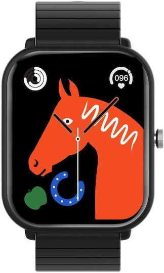 Celly TRAINERMATE2 45mm Smartwatch (Μαύρο)