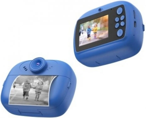 Celly KIDSCAMPRINTBL Παιδική Φωτογραφική Μηχανή με Θερμική Εκτύπωση Μπλε