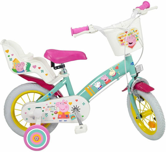 Toimsa Peppa Pig 12" Παιδικό Ποδήλατo BMX Πολύχρωμο