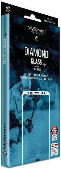 MyScreenPROTECTOR Full Glue Tempered Glass Μαύρο (Xiaomi Redmi 14C, 14R 5G, A4 5G)