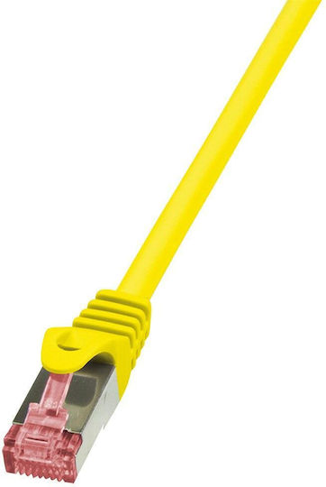 LogiLink S/FTP Cat.6 Καλώδιο Δικτύου Ethernet 3m Κίτρινο 1τμχ CQ2067S