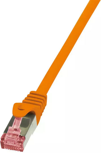 LogiLink S/FTP Cat.6 Καλώδιο Δικτύου Ethernet 2m Πορτοκαλί 1τμχ CQ2058S