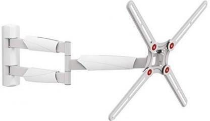 Barkan BM343XLW Βάση Τηλεόρασης Τοίχου με Βραχίονα έως 65" και 36kg Λευκό