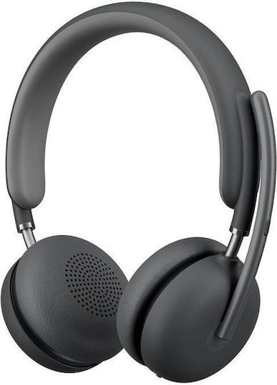 Logitech Zone Wireless 2 (UC) On Ear Multimedia Ακουστικά με μικρόφωνο και σύνδεση Bluetooth / USB-C