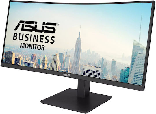 Asus VA34VCPSR Ultrawide VA Curved Monitor 34" QHD 3440x1440 με Χρόνο Απόκρισης 4ms GTG