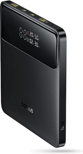 Baseus Blade H1 Lite Power Bank 20000mAh 100W με 2 Θύρες USB-A και 2 Θύρες USB-C Power Delivery / Quick Charge 3.0 / Quick Charge 4.0 Μαύρο