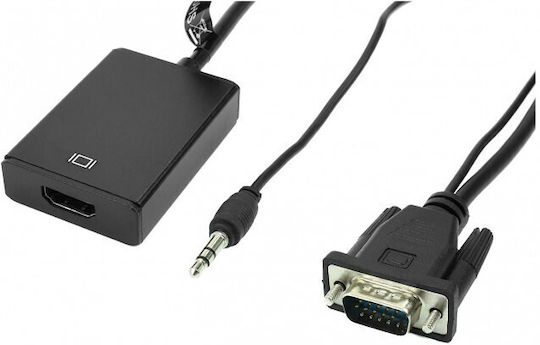 Accura Μετατροπέας HDMI male σε VGA female 1τμχ