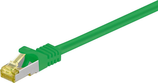 Goobay S/FTP Cat.7 Καλώδιο Δικτύου Ethernet 3m Πράσινο 1τμχ 91613