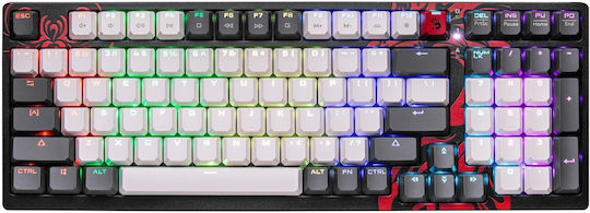 A4Tech Bloody S98 Gaming Μηχανικό Πληκτρολόγιο με BLMS Red Plus διακόπτες και RGB φωτισμό (Αγγλικό US) Naraka