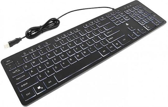 Accura ACC-K1408 Πληκτρολόγιο Αγγλικό US