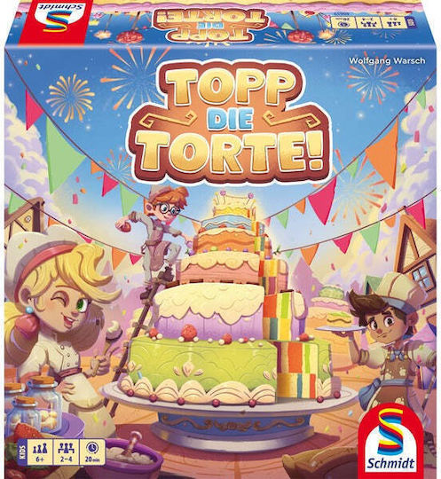 Επιτραπέζιο Παιχνίδι Topp die Torte! για 2-4 Παίκτες 6+ Ετών 40659 Schmidt Spiele