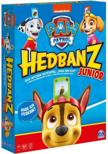Επιτραπέζιο Παιχνίδι Paw Patrol HedBanz Junior 6062582 Spin Master