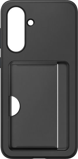 Samsung Back Cover Σιλικόνης με Υποδοχή για Κάρτες Μαύρο (Galaxy A56) EF-OA566TBEGWW