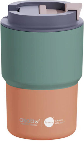 Asobu Κούπα Θερμός Ανοξείδωτο 360ml Pastel Green