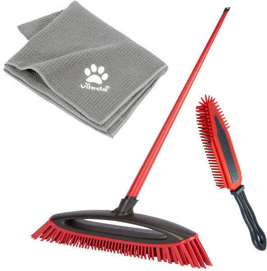 Vileda Pet Pro Always Clean Τουαλέτα Γάτας Κόκκινη 175388