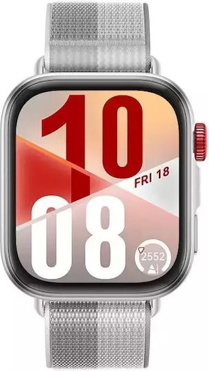 Huawei Watch Fit 4 43mm Αδιάβροχο με Παλμογράφο (Γκρι)