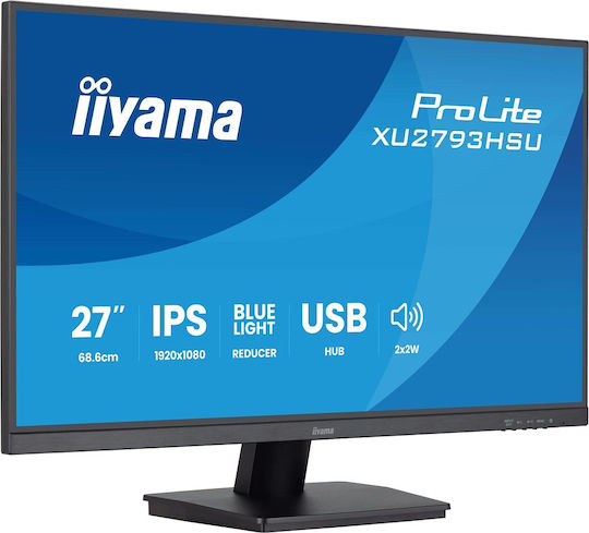 Iiyama ProLite XU2793HSU-B7 IPS Monitor 27" FHD 1920x1080