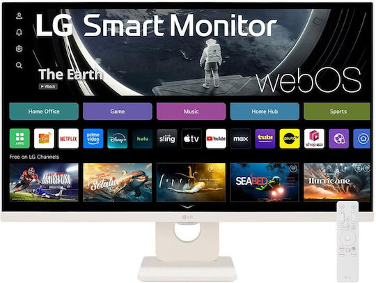 LG 27U511SA-W IPS HDR Smart Monitor 27" FHD 1920x1080 με Χρόνο Απόκρισης 5ms GTG