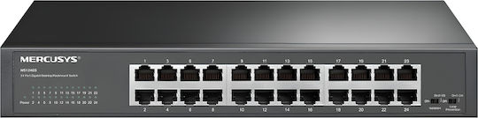 Mercusys MS124GS Unmanaged L2 Switch με 24 Θύρες Ethernet