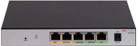 Router All-in-one 5 X Rj45 Gigabit Behavior Management Hikvision Ds-3wg105g-si