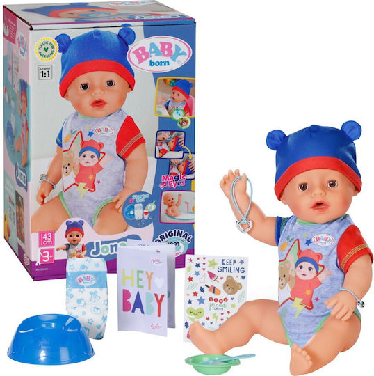 ZAPF Creation Baby Born Jonas 43 εκ.