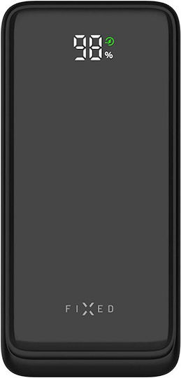 Fixed Zen2 Power Bank 10000mAh 20W με 2 Θύρες USB-A και Θύρα USB-C Power Delivery Μαύρο