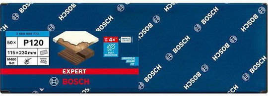 Bosch Expert M480 Γυαλόχαρτο K120 115x230mm 2608900772