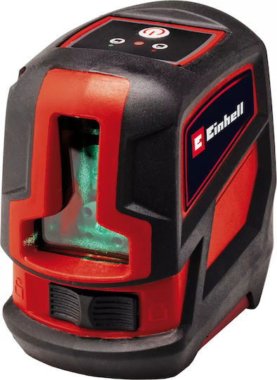Einhell TC-LL 2 G Αυτορυθμιζόμενο Γραμμικό Αλφάδι Laser Πράσινης Δέσμης 1.5V με Εύρος Εργασίας 16m