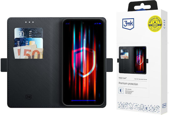 3MK Wallet Σιλικόνης / Πλαστικό Μαύρο (Motorola Edge 60 Pro)