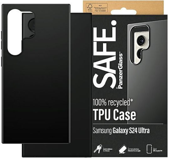 PanzerGlass Tempered Glass Μαύρο (Galaxy S24 Ultra) SAFE95677