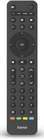 HAMA Universal Τηλεχειριστήριο 00221053 για Τηλεοράσεις