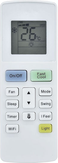 Yaw1f5 Yaw1f9 Gwh07aca-k3nna1a Gwh28ace-k3nna1a Gwh07aaa-k3nna2a Gwh28aae-k3nna2a Συμβατό Τηλεχειριστήριο Κλιματιστικών Gree