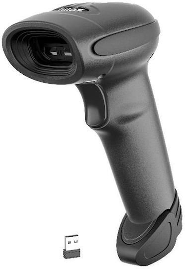 Nilox Scanner Χειρός με Δυνατότητα Ανάγνωσης 2D και QR Barcodes NXSC1DW